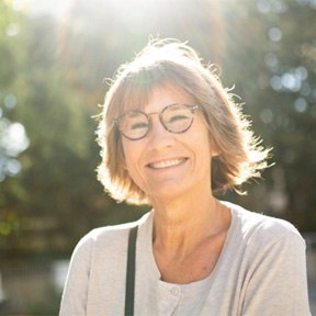 Woman smiling in Lake Nona 