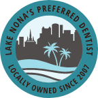 Lake Nona's preferred dentist badge