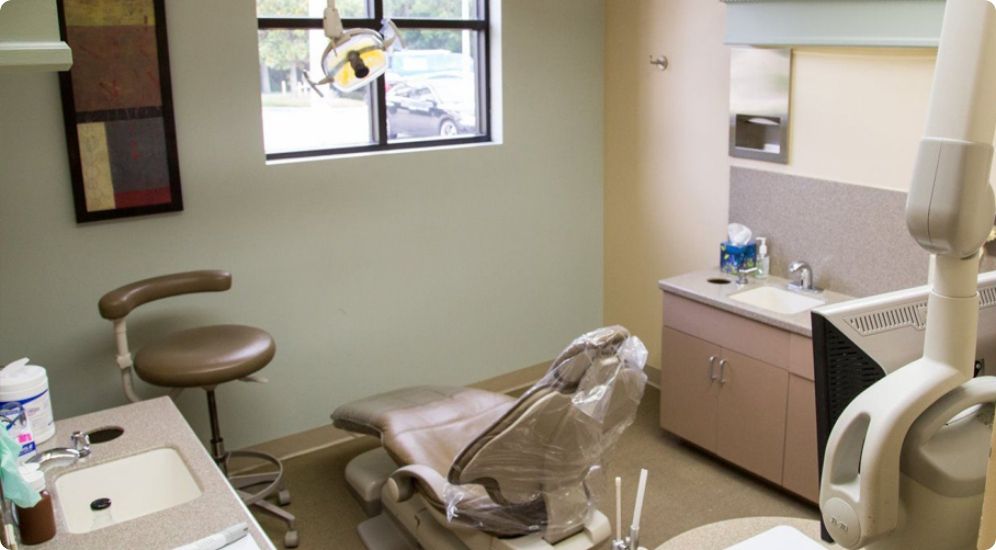Dental office treatment room