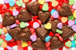 Picture of Valentines’ candy